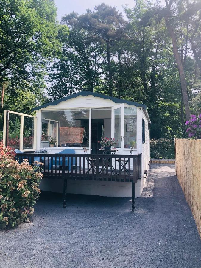 Tiny House 'T Heidehoes In Usselo エンスヘーデ エクステリア 写真