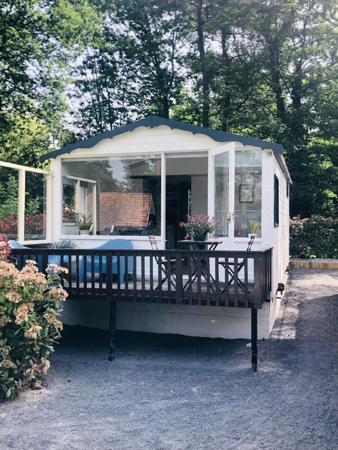 Tiny House 'T Heidehoes In Usselo エンスヘーデ エクステリア 写真